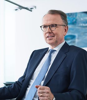 Kai Ostermann, Vorstandsvorsitzender der Deutschen Leasing