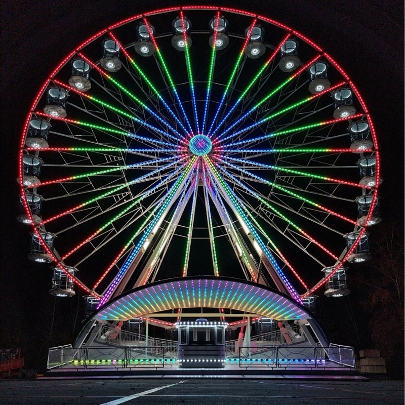 Mondial Riesenrad über Mietkauf finanziert