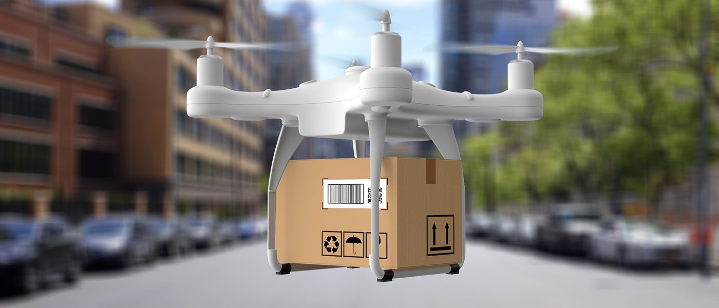 Drohnen als Paketlieferer