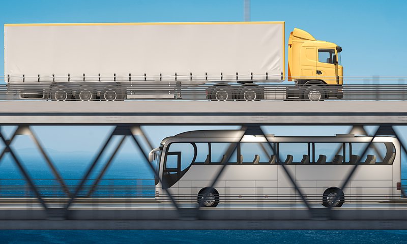 Nutzfahrzeuge und Linienbusse leasen oder finanzieren