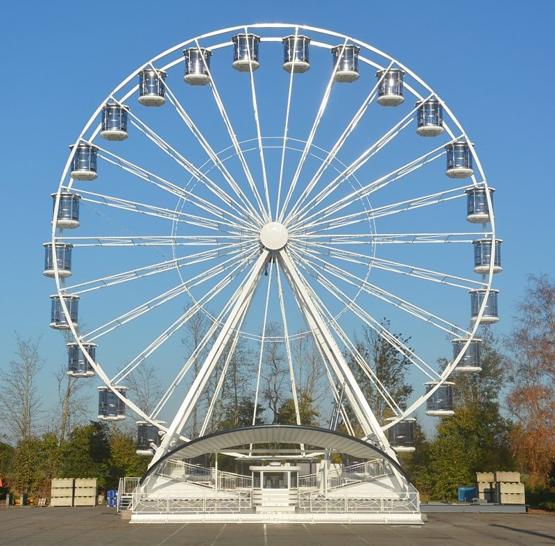Mondial Riesenrad über Mietkauf finanziert