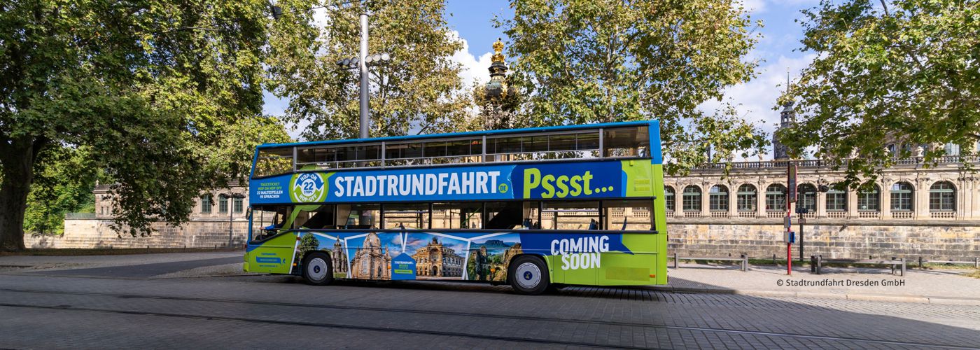Die Dresdner &ldquo;Stadtrundfahrt&rdquo; r&uuml;stet historische Doppelstockbusse auf E-Mobilit&auml;t um 