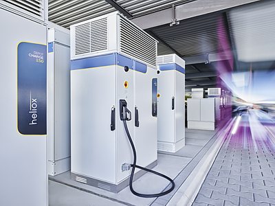 Ladestation für die E-Busflotte der ESWE Verkehrsgesellschaft mbH in Wiesbaden