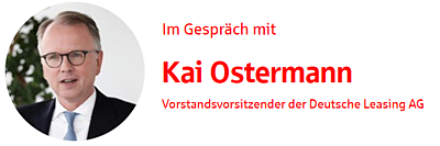 Kai Ostermann, Vorstandsvorsitzender der Deutsche Leasing AG