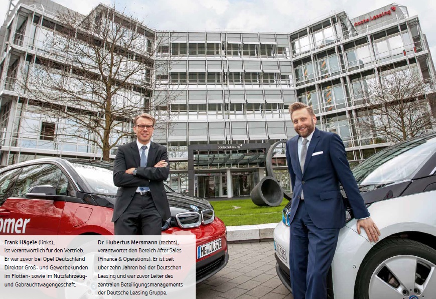 Frank Hägele und Dr. Hubertus Mersmann, Deutsche Leasing 
