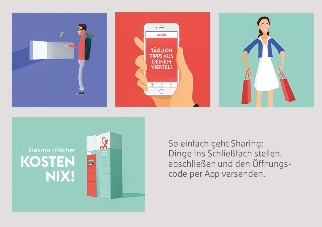 Die App mit dem Schließfach 